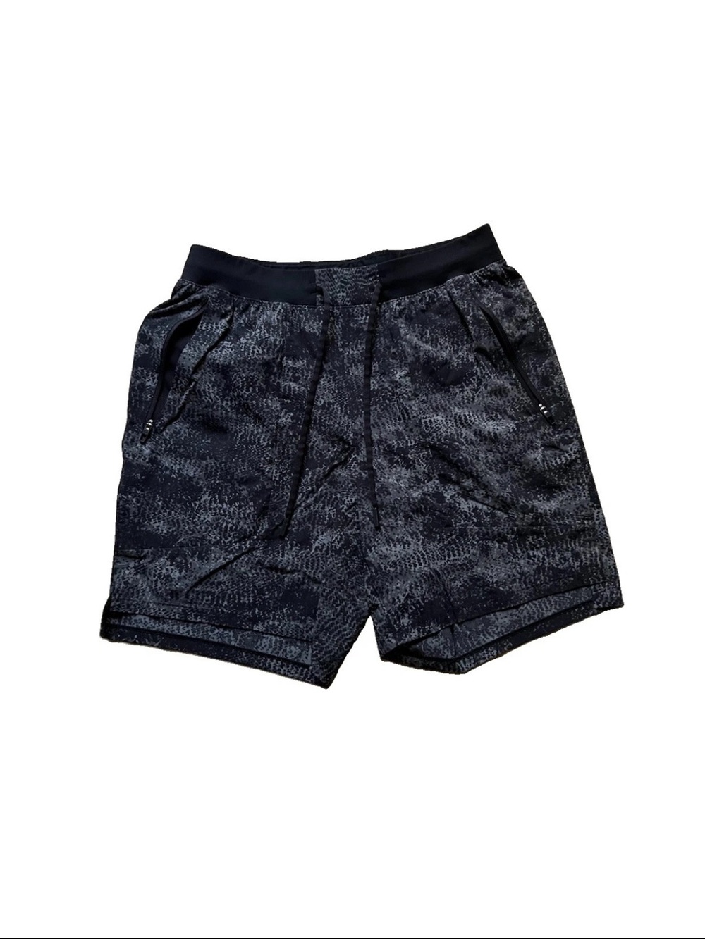 Lululemon Men's Gray Matchstick License To Train Linerless Shorts Size Medium